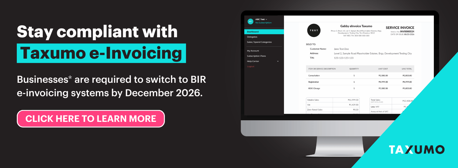 eInvoicing Made Easy with Taxumo