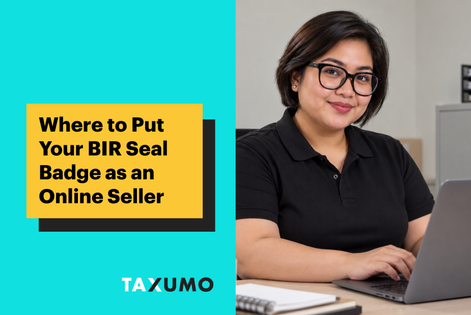 Where to Put Your BIR Seal Badge as an Online Seller
