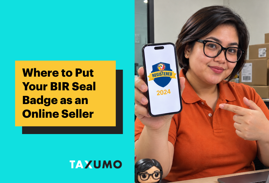 Where to Put Your BIR Seal Badge as an Online Seller
