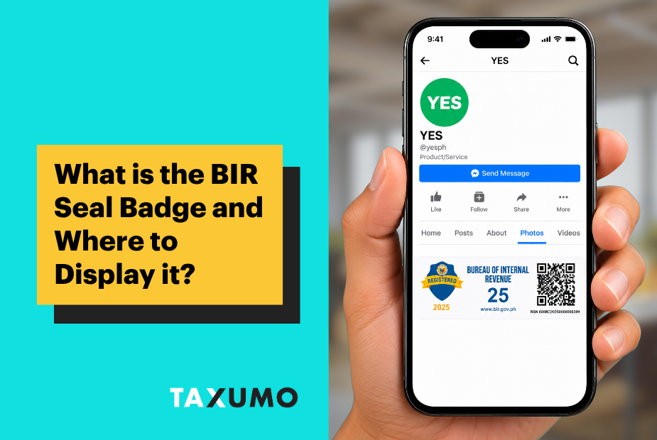 What is the BIR Seal Badge and Where to Display it?